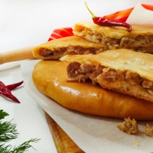 Кубдари с мясом – Сервис "ШАШЛЫК ONLINE " предлагает вам заказать Кубдари с мясом с доставкой по Киеву, а также другие блюда по самым доступным ценам.